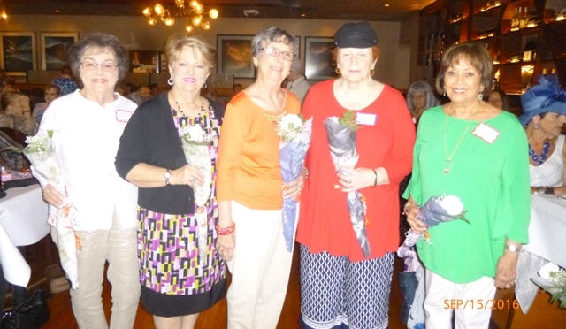 September Birthdays - Norma Sue Hansen, Pat Kasper, Olive Liddil, Aurie Bremer, Margie Brennan